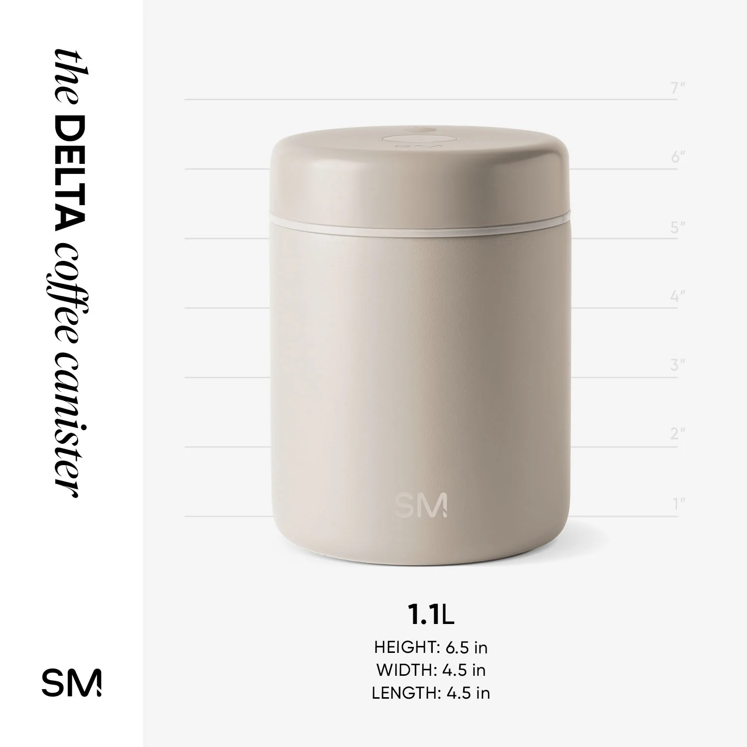 Delta Coffee Canister - Image 2