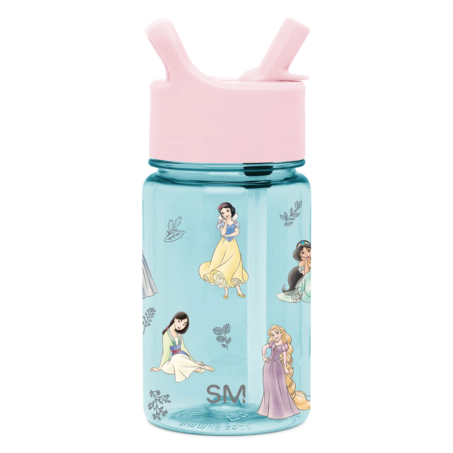 Summit Kids Plastic Water Bottle with Straw Lid